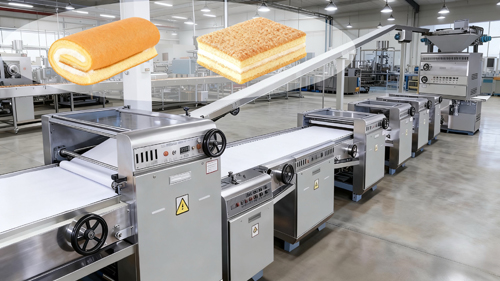 Layer Cake & Swiss Roll Production Line