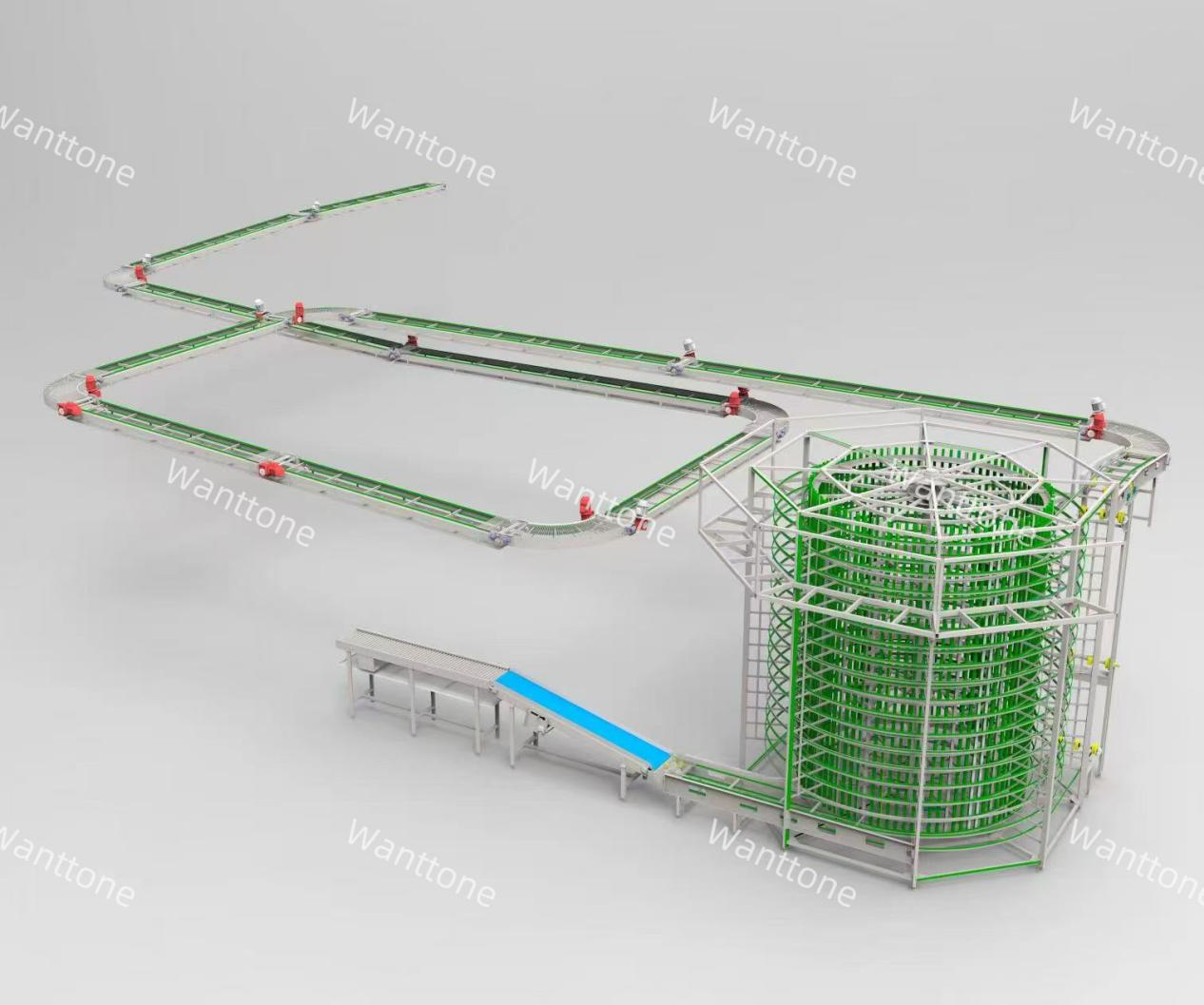 Spiral Tower Conveyor